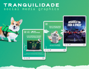 Projeto Social Media Graphics - Tranquilidade