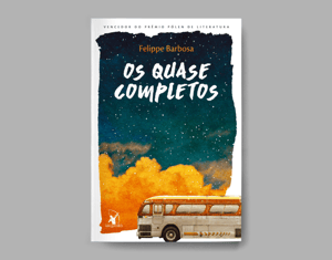 Projeto Capa de livro | Os quase completos
