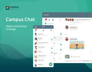 Projeto Chat for Campus Technology - UI Design