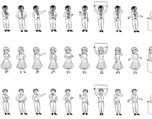 Projeto Characters design