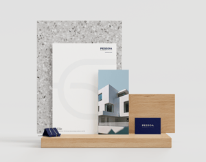 Projeto Filipe Gomes/Real Estate · Stationery & Editorial