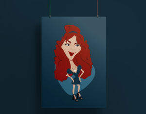 Projeto Behind an artist eyes [ILLUSTRATION]