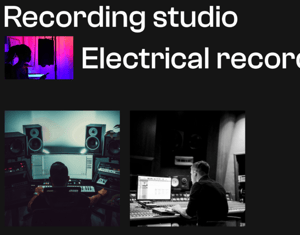 Projeto Cola Recording Studio