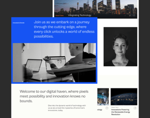 Projeto Endless Tech website