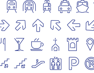 Projeto Wayfinding Pisctograms