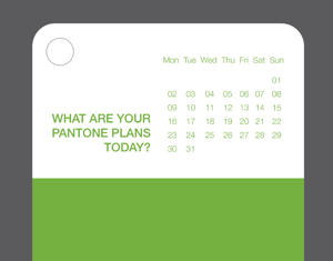 Projeto pantone planner