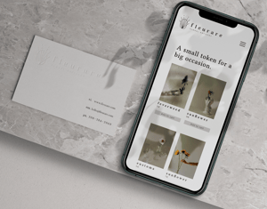 Projeto FLEURARE - Florist Branding & Website