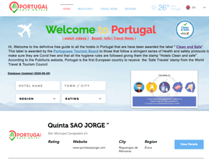 Projeto Portugal Safe Hotels - Director criativo e FB PUB