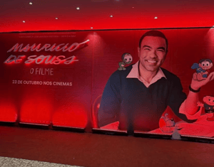 Projeto Capa do filme do Mauricio de Souza