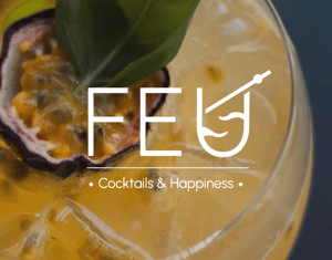 Projeto FEU - Cocktails & Happiness - Branding