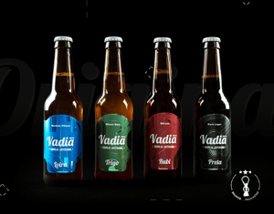 Projeto Rótulos Cerveja Vadia - Gama Original