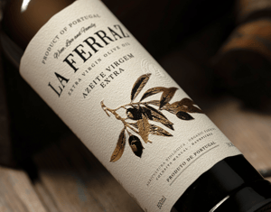 Projeto Azeite LA FERRAZ | Packaging Design