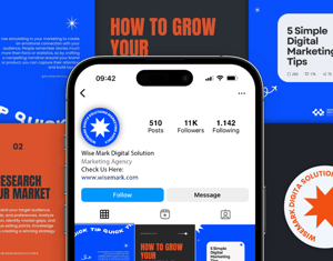 Projeto Wisemark Digital Solutions Branding