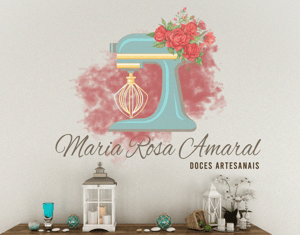 Projeto Criação de Identidade Visual da Doceria Maria Rosa