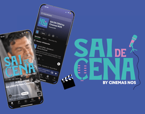 Projeto Logotipo Sai de Cena - by Cinemas NOS