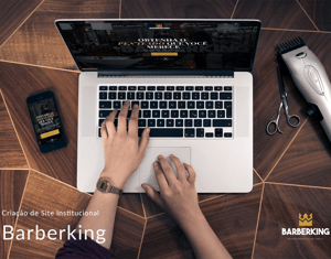 Projeto Criação de Site Institucional - Barberking