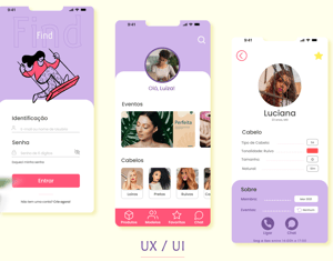 Projeto UX UI App Model