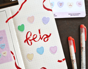 Projeto Fevereiro - Bullet Journal