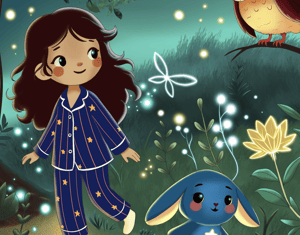 Projeto Children's book cover - Magic Garden
