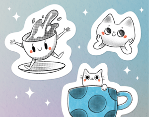 Projeto HONNI branded stickers