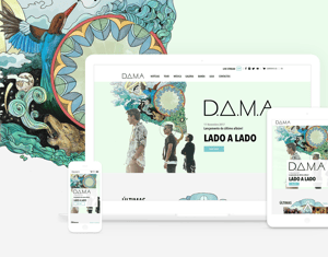 Projeto DAMA Band — Website