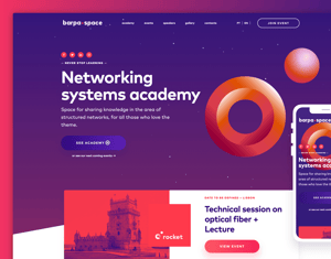 Projeto Barpa Space Academy | Creative Event Website