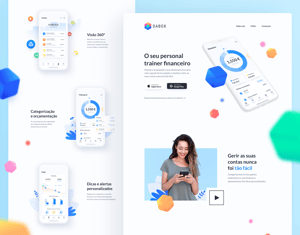 Projeto Dabox Website and App Design