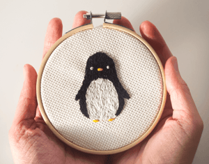 one month of penguins