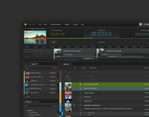 Master Control Room products UI