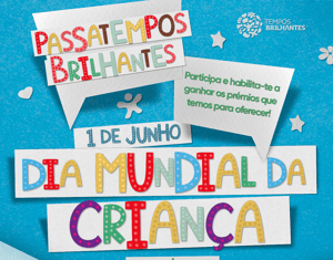Passatempo dia mundial das crianças - escola on