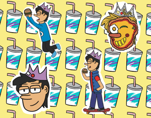 Design de merchandise para zine de Jughead