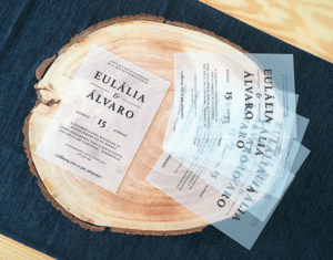 Convites para bodas 50 anos