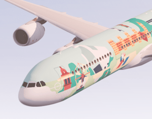 Portugal Stopover Aircraft Livery Design