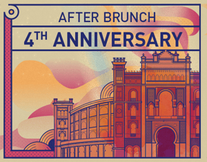 After brunch 4th aniversary flyers