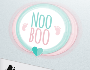 Criação de logótipo  Nooboo - bodys personalizados