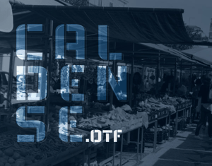 Caldense - Stencil Typeface