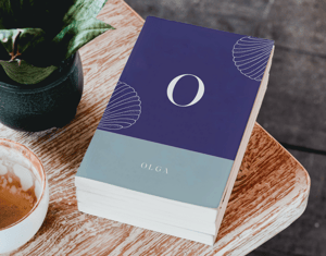 "ELA NOTEBOOK" - Design personalizado "OLGA"