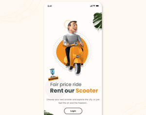 Urban Scooter | Mobile App Design
