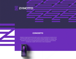 Criação de marca e identidade visual Zanotto