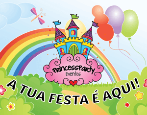 Cartões Visita - Princess Party - Patrícia Beja