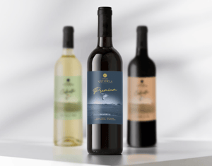 Rótulos vinhos Santa Vitoria