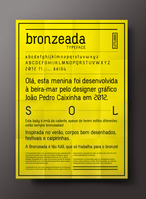 Bronzeada Typeface