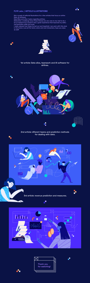 FLYR / article illustrations