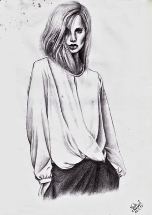 Ilustração Moda YSL