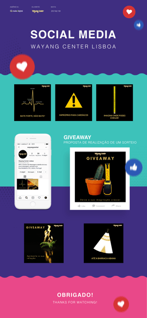 Social Media: Wayang Center Lisboa