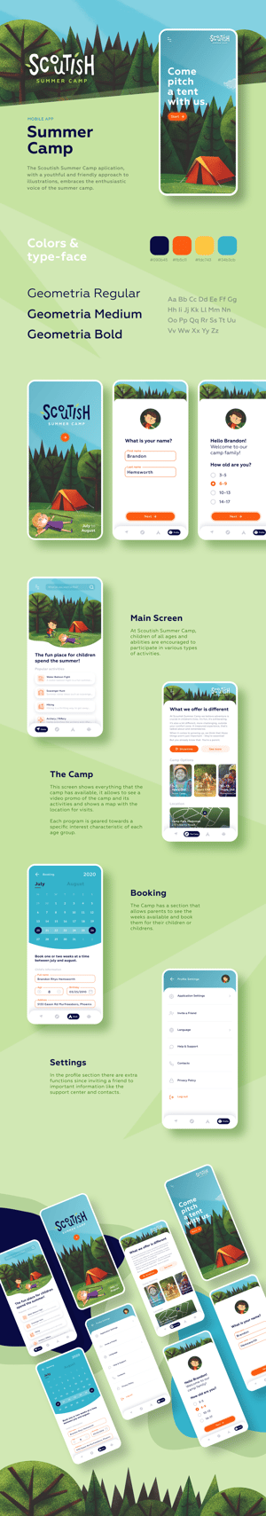 App Campo de Férias