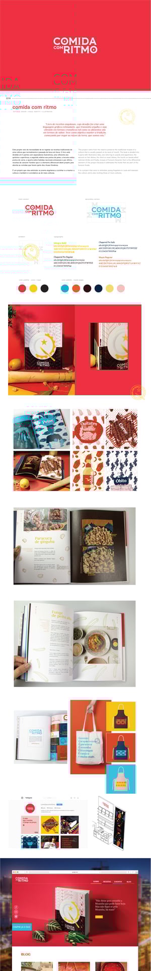 Comida com ritmo - Livro de receitas