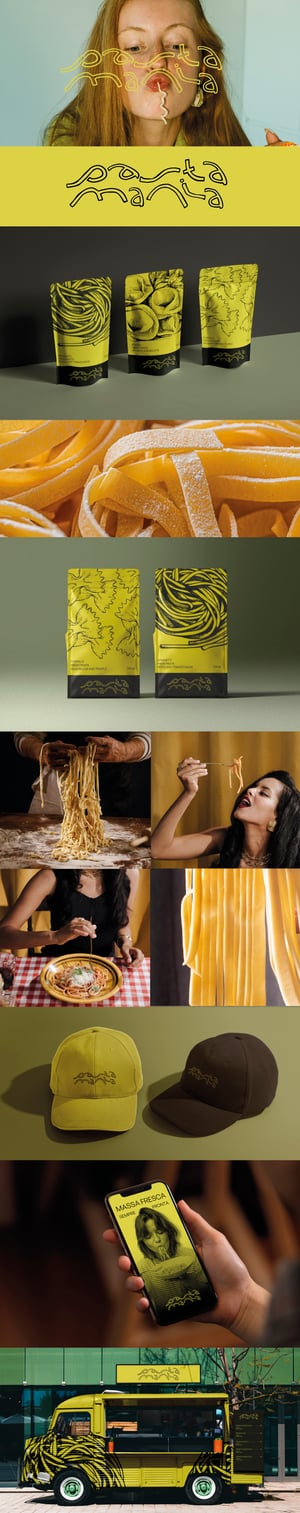 Pasta Mania Branding