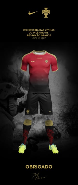 FPF football kit | (Incêndio Pedrogão Grande)