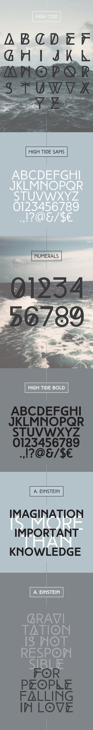 High Tide Typeface